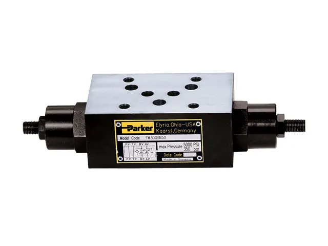 PARKER FM2DDKN Valve, 20 GPM Max. Flow, 5000 PSI Max. Pressure | CT7FTT 4DJX8