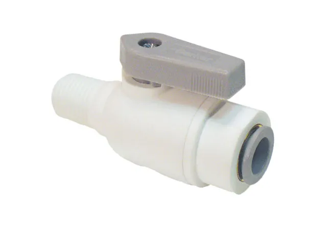 PARKER LFPP4VMC8 Ball Valve, 1/2 Inch Pipe, 1/4 Inch Tube, 150 PSI CWP, 35-200 Deg F, 1-Piece | CT7CRA 792RP9