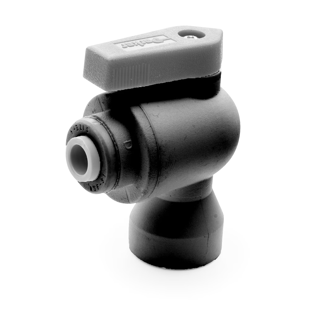 PARKER PBPP4VFE4 Ball Valve, 1/4 Inch Pipe, 1/4 Inch Tube, 150 PSI CWP, 0-212 Deg F, Lever Handle | CT7CRJ 792RT5