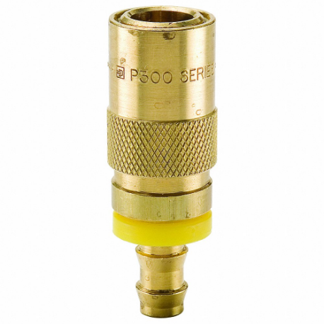 PARKER PC206-BP Hydraulic Quick Connect Hose Coupling, 1/4 Inch Coupling Size, Brass | CT7GDB 55KW46