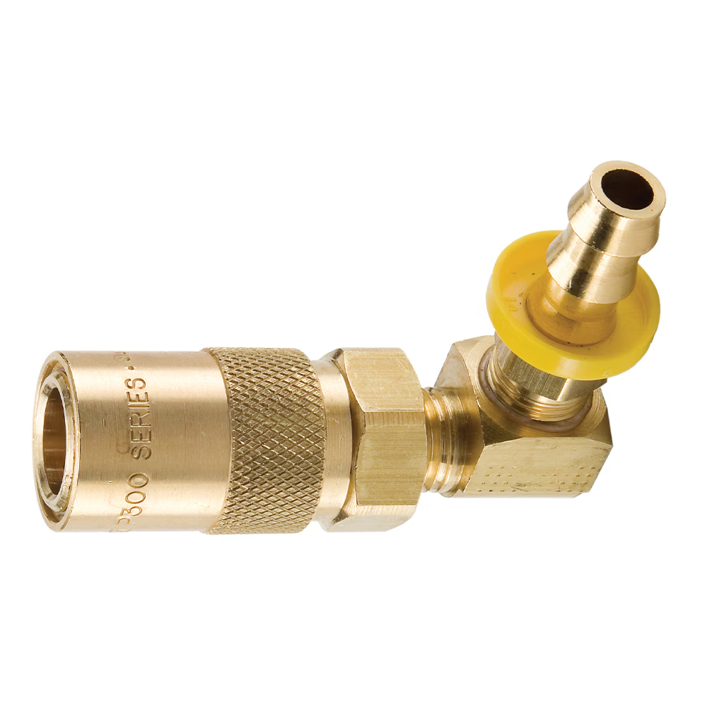 PARKER PC514-BP Hydraulic Quick Connect Hose Coupling, 1/2 Inch Coupling Size, Brass | CT7GBW 55KW50