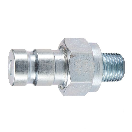 PARKER PD341 Nipple, 1/8 Inch Body Size, 7/16-2 Inch Thread Size, Steel | BX3EBH