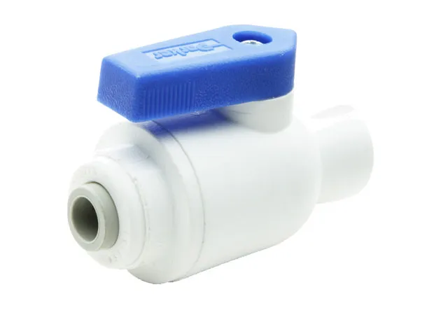 PARKER PP4VFC2-MG Ball Valve, 1/4 Inch Outside Diameter, Polypropylene, Connector | BT7XBY