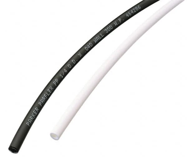 PARKER PPB-86-0250 Tubing, Pp, Black, 1/2 Inch OD, 3/8 Inch Id, 250 Ft Length, Rockwell R 77 | CT7LDD 797DM6