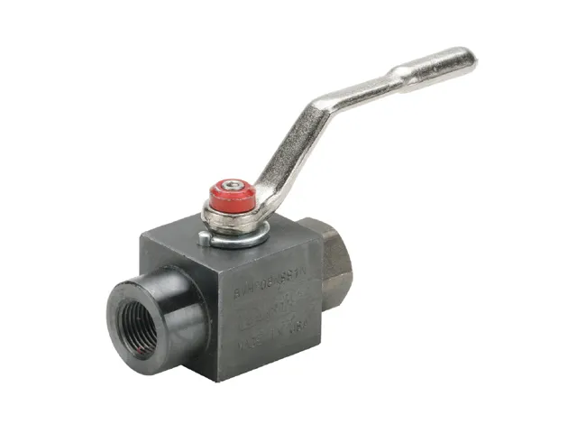 PARKER V500HP-12 Ball Valve, 3/4 Inch Thread Size, Carbon Steel, In Line | CA4VBW