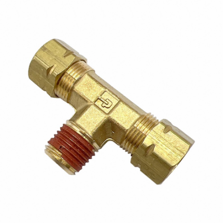 PARKER VS172CA-4-2 Brass Compression Fitting, Vibra-Seal Brass, Compression x Compression x MNPT | CT7DRQ 791AU6