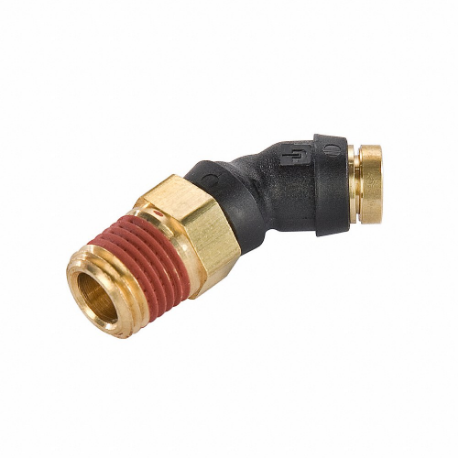 PARKER VS379PTC-8-6 Composite Dot Push-To-Connect Fitting, Composite, Push-To-Connect X Mnpt | CT7FAR 791CX4