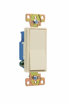 PASS AND SEYMOUR 2601-I Decorator Paddle Switch, Ivory, 120V | CH4KFB