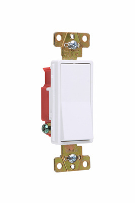 PASS AND SEYMOUR 2621-347W Decorator Paddle Switch, 120V | CH4KEB