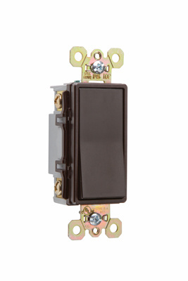 PASS AND SEYMOUR 2624 Decorator Paddle Switch, Brown, 120V | CH4KER