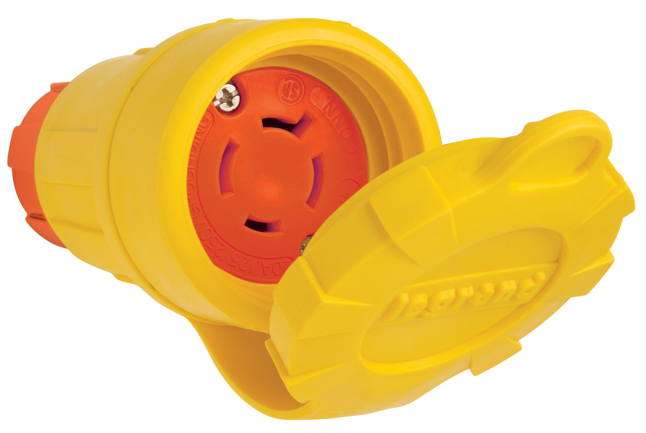 PASS AND SEYMOUR 27W74AM Turnlock Connector 20A, 125/250V | CH4KPP