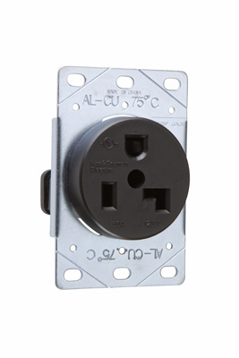 PASS AND SEYMOUR 3802 Receptacle, Power Outlet, 125V | CH4HRQ