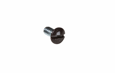 PASS AND SEYMOUR 509 Wall Plate Screws, Oval Head Milled Slot, 6 x 32 Thread, Brown | CH4MUW