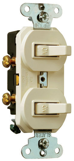 PASS AND SEYMOUR 690-WG Combination Switch, 15A, 0.43V | CH4BYG