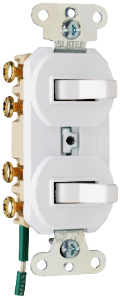 PASS AND SEYMOUR 693-WG Combination Switch, 15A, 0.43V | CH4BYD