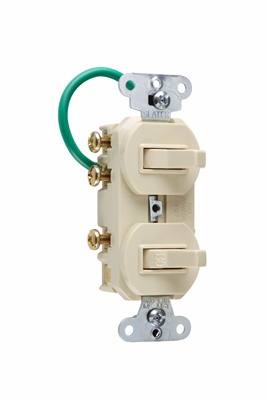 PASS AND SEYMOUR 696-IG Combination Switch, 15A, 0.43V | CH4BYC