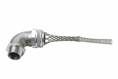 PASS AND SEYMOUR CG101690 Strain Relief Cord Grips, 1-1/4 NPT, 90 Degree Male | CH4KUD