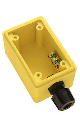 PASS AND SEYMOUR FD2-1 Watertight Duplex Receptacle Box, Deep Yellow, 1/2 Inch NPT Opening | CH4MWB