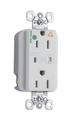 PASS AND SEYMOUR IG8200-WSP Isolated Ground Receptacle, Surge Protective, Duplex, White | CH4ELV