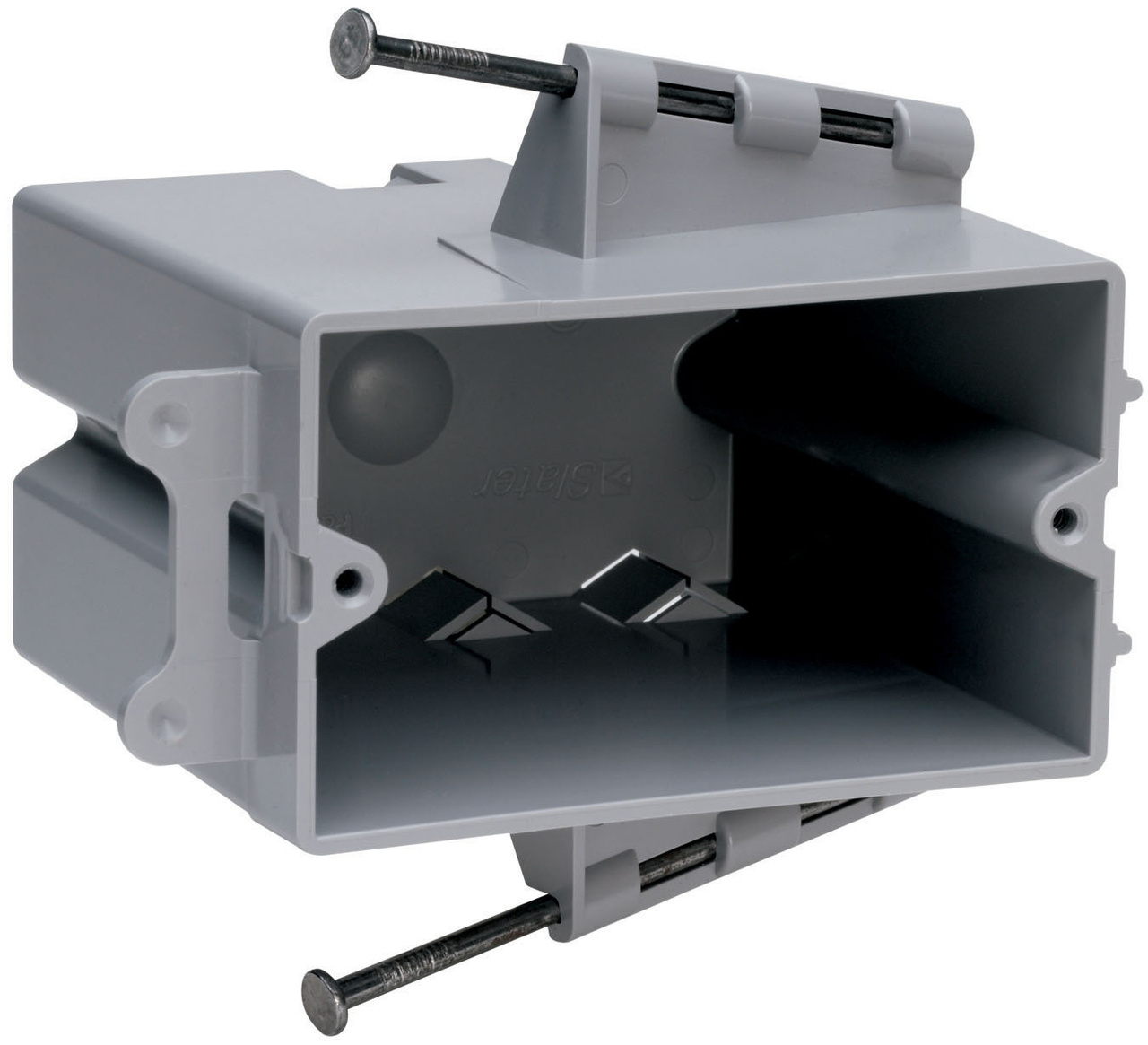 PASS AND SEYMOUR PH1-22-R Switch And Outlet Box, Gray | CH4LET