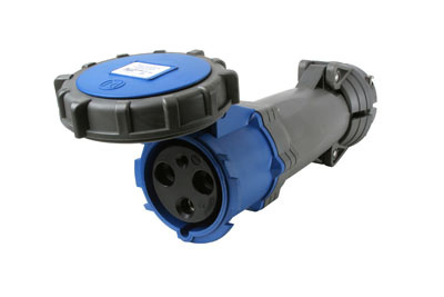 PASS AND SEYMOUR PS3100C6-W Pin And Sleeve Connector, 100A, 250V | CH3YLF