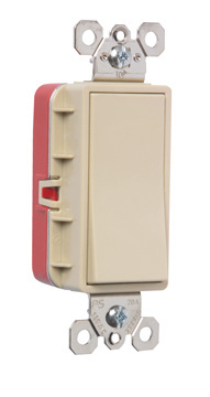 PASS AND SEYMOUR PT2623-I Decorator Switch, 20A, 120V, 3 Way, Ivory | CH4HNL