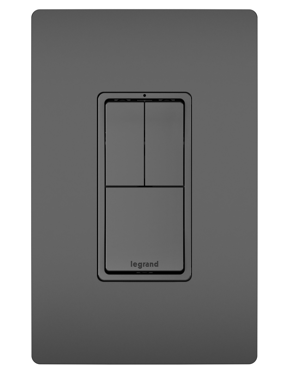 PASS AND SEYMOUR RCD113BK Two Single Pole Switch, 3 Way, 15A, 120V | CH4JJQ