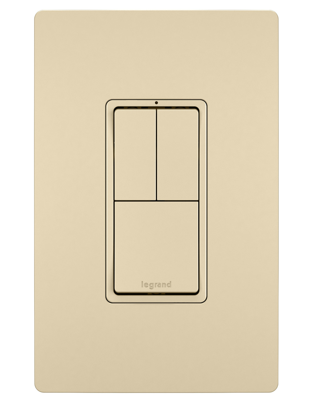 PASS AND SEYMOUR RCD113I Two Single Pole Switch, 3 Way, 15A, 120V | CH4JJR