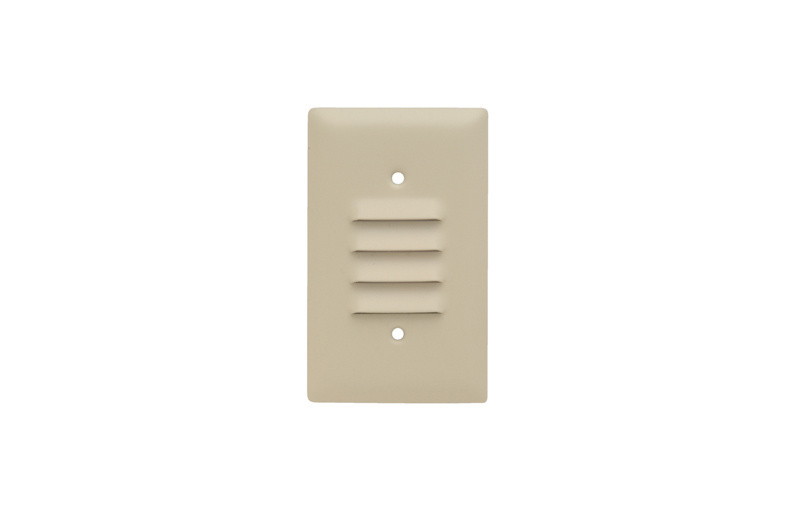 PASS AND SEYMOUR SS771-I Louver Wall Plate, 1 Gang Vertical, Stainless Steel, Ivory | CH4ENU