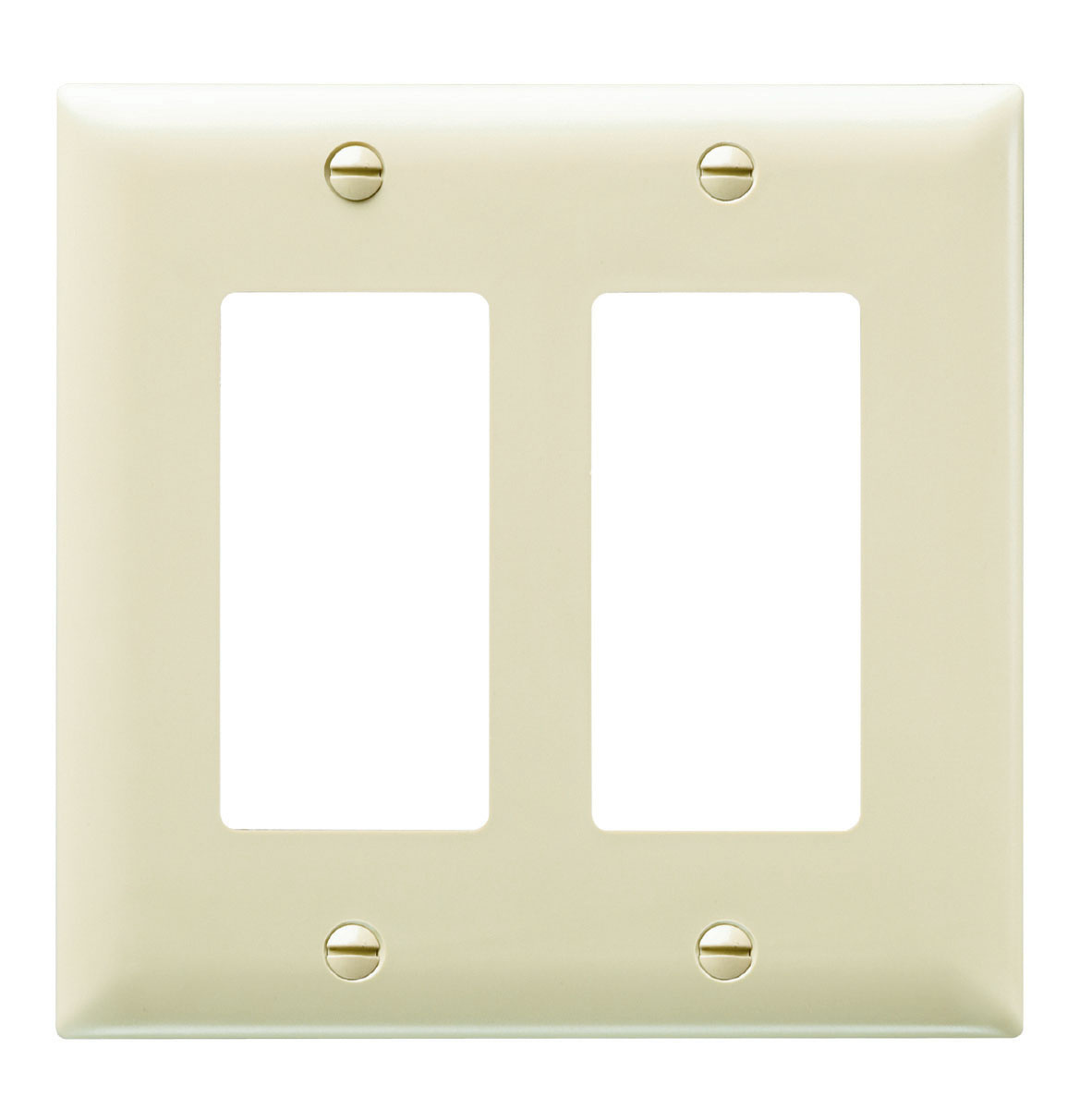 PASS AND SEYMOUR TP262-OR Wall Plate, 2 Gang, Thermoplastic, Orange | CH4LQR