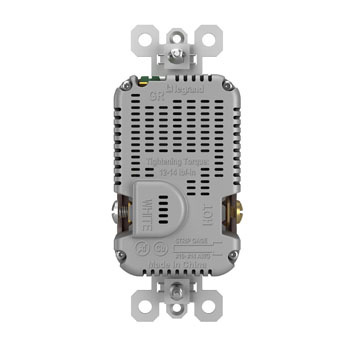 PASS AND SEYMOUR TR15HUSBCC6 USB Charger Receptacle, Tamper Resistant, Fast Charging, 15A, 125V, Brown | CH3YTQ