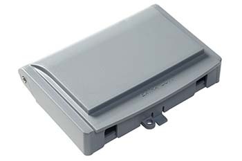 PASS AND SEYMOUR WIUC1GHSL Weather Proof Cover, Non Metallic, Horizontal, 1 Gang, Gray | CH4KBG