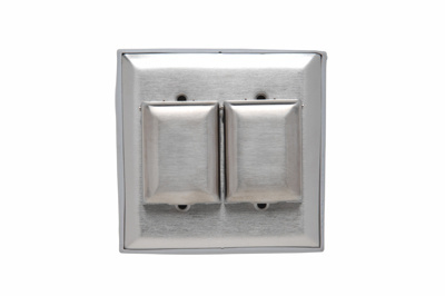 PASS AND SEYMOUR WP2 Dustproof Cover, Stainless Steel | CH4CYE