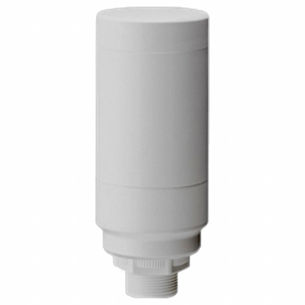 Tower Light Assembly, No Sounder Tier, IP65, Direct Wire, 60 mm Overall Dia, Wire Leads