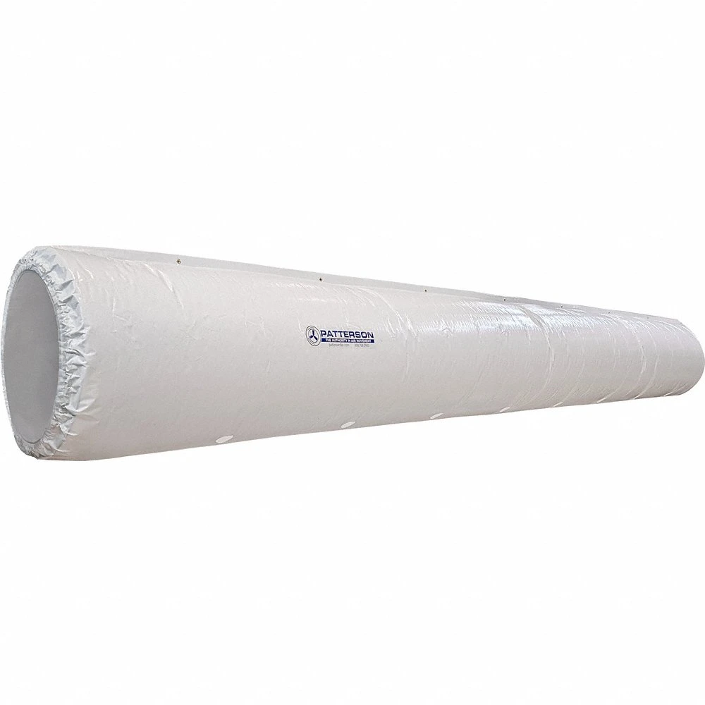 Fabric Duct, For 22 Inch Duct Dia, 100 ft Lg, Fabric Diffuser, Polypropylene, White