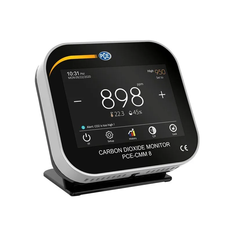 Digital CO2-Meter, 0 to 9999 ppm