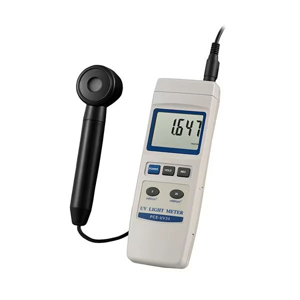 UVA / UVB Radiation Detector, 0.001 mW/cm Resolution