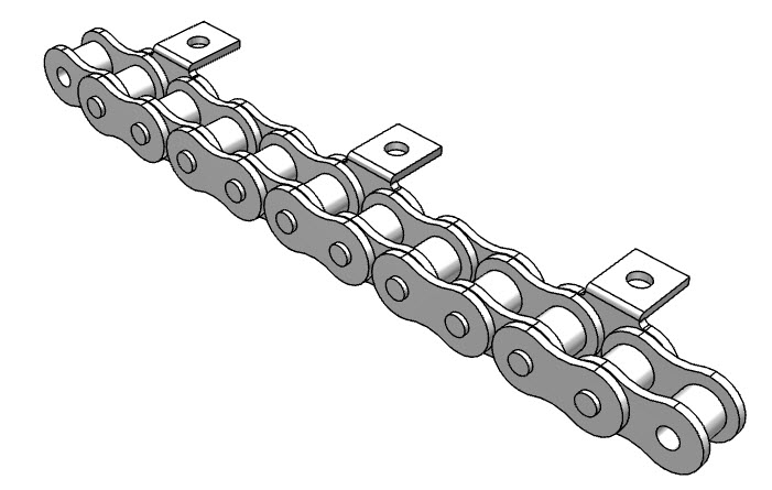 PEER CHAIN 31998 Roller Chain, 80 Pitch, 50 Feet Length | CL8FWL