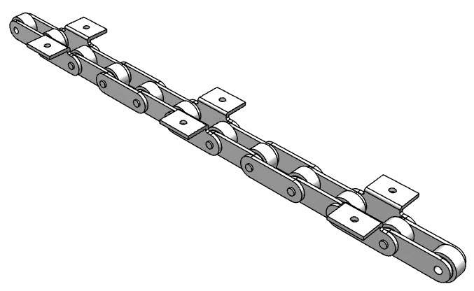 PEER CHAIN 3502 Roller Chain, Heavy Pitch, 10 Feet Length | CL8RXP