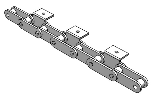 PEER CHAIN 35024 Roller Chain, Heavy Pitch, 10 Feet Length | CL8QER