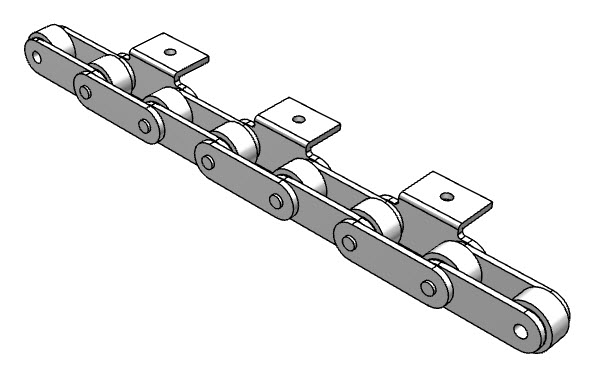 PEER CHAIN 39927 Roller Chain, C2042 Pitch, 100 Feet Length | CL8KLL