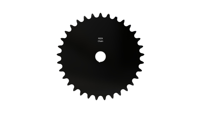 PEER CHAIN 43135 Sprocket, 1 3/16 Inch Size, Plain Bore, Black Oxide | CL8GXJ