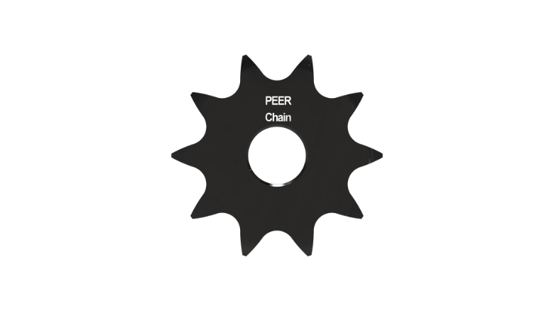 PEER CHAIN 43226 Sprocket, 3/4 Inch Size, Plain Bore, Hardened Teeth, Black Oxide | CL8FEM