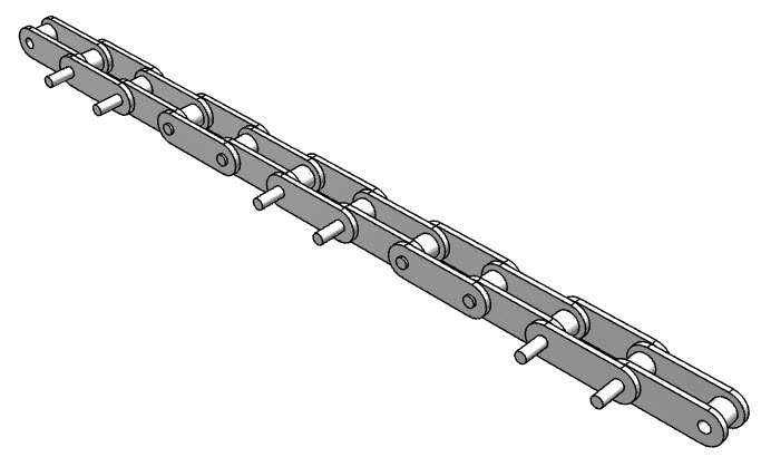 PEER CHAIN 5176 Roller Chain, 50 Feet Length | CL8LPU