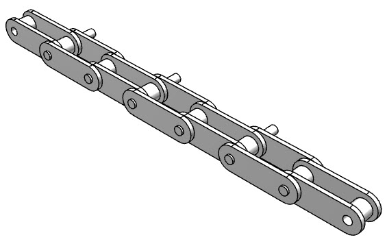 PEER CHAIN 6491 Roller Chain, 10 Feet Length | CL8LLX