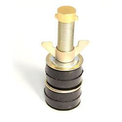 PETERSEN PRODUCTS 141-2025 Pipe Plug, Mechanical, Wing Nut, Double Seal, 2.5 Inch Diameter | CF2ZUM