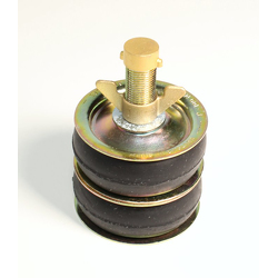 PETERSEN PRODUCTS 141-2040 Pipe Plug, Mechanical, Wing Nut, Double Seal, 4 Inch Diameter | CF2ZUQ