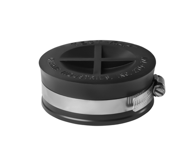 PETERSEN PRODUCTS 142-9403 Test Cap, Hose Clamp Style, 3 Inch Pipe Size | CF2ZVR