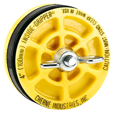 PETERSEN PRODUCTS 143-9060 Pipe Plug, Mechanical, Reinforced, Wing Nut, 6 Inch Diameter | CF3AJB