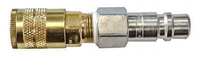 Adapter, Quick Connect, Coupling To Plug, Brass